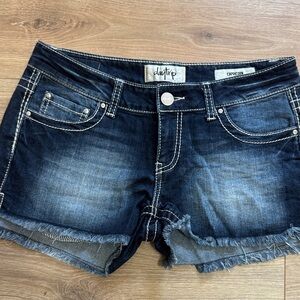 Daytrip Dark Wash Jean Shorts
